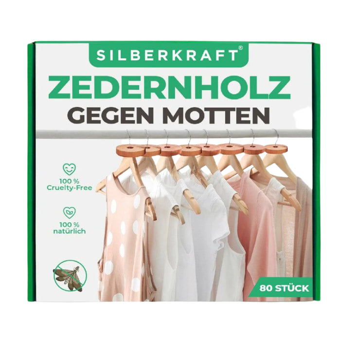 Zedernholz Mottenschutz - Silberkraft