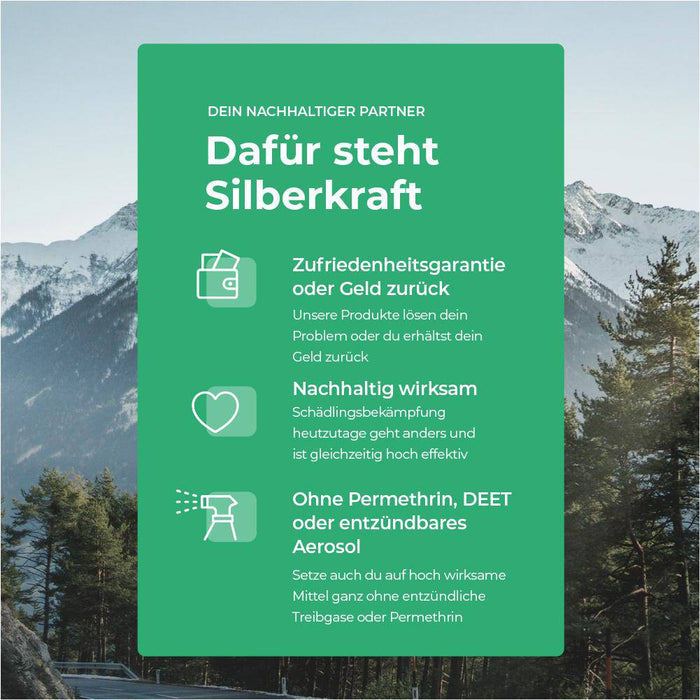 Kleidersack mit Reißverschluss - Silberkraft