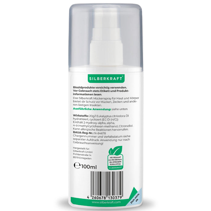 Mückenspray für Kinder & Babys ab dem 6ten Monat - Silberkraft
