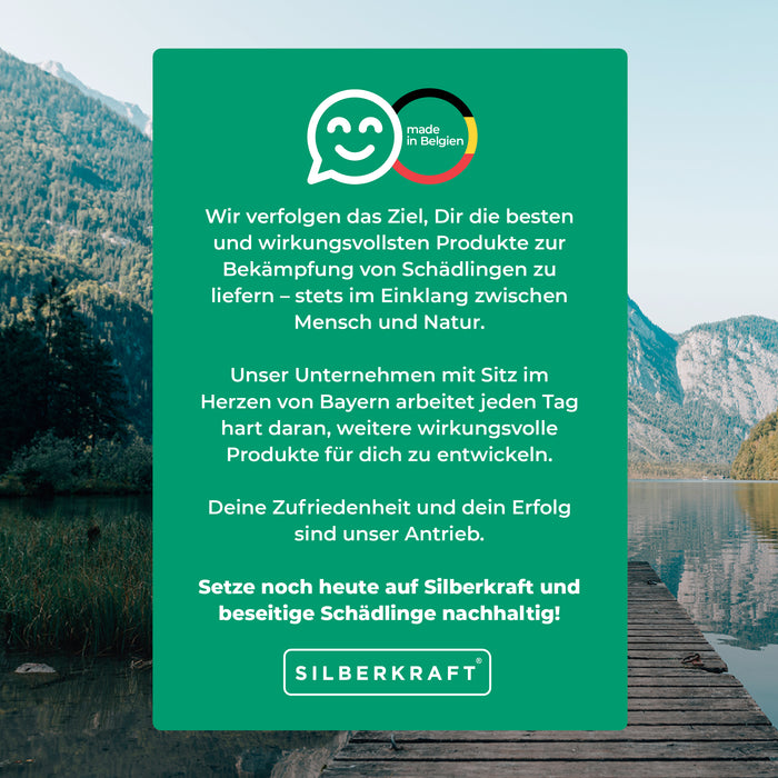 Nachfüllbare Fliegenfalle - Silberkraft