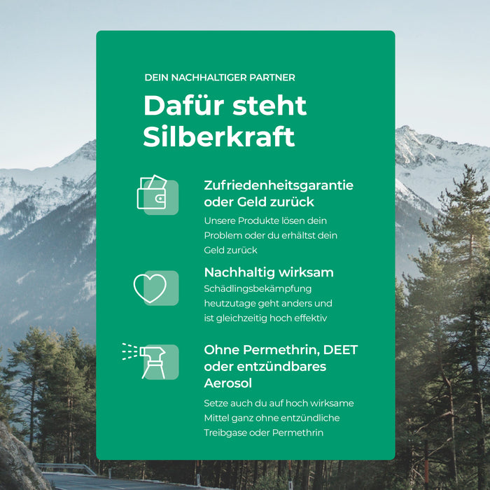 Nachfüllbare Fliegenfalle - Silberkraft