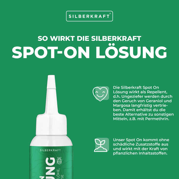 Spot On Lösung Hund und Katze - Silberkraft