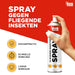 BugPower Spray tegen vliegende insecten 400 ml - breed werkingsspectrum - snelle werking & met knock-down effect - zilverkracht