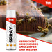 BugPower Spray gegen kriechende Insekten und Wespen 400 ml - breites Wirkungsspektrum - schnelle Wirkung & Knock-Down-Effekt - Silberkraft