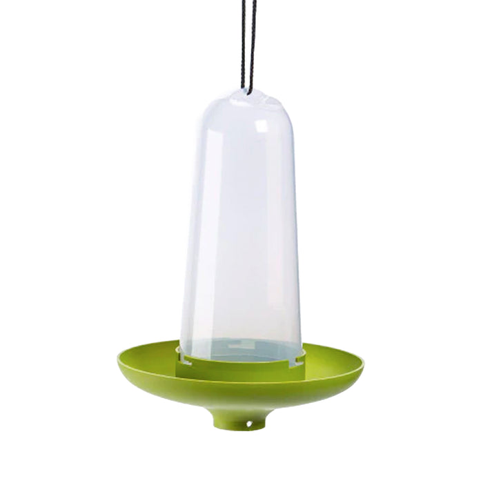 Vogelfutterspender und Vogeltränke - 3-in-1 Set - Multifunktionale Futterstation - 22 cm - Silberkraft