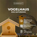 DIY Vogelhaus zum Aufhängen - Silberkraft