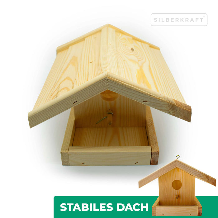 DIY Vogelhaus zum Aufhängen - Silberkraft