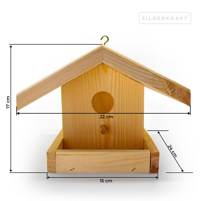 DIY Vogelhaus zum Aufhängen - Silberkraft