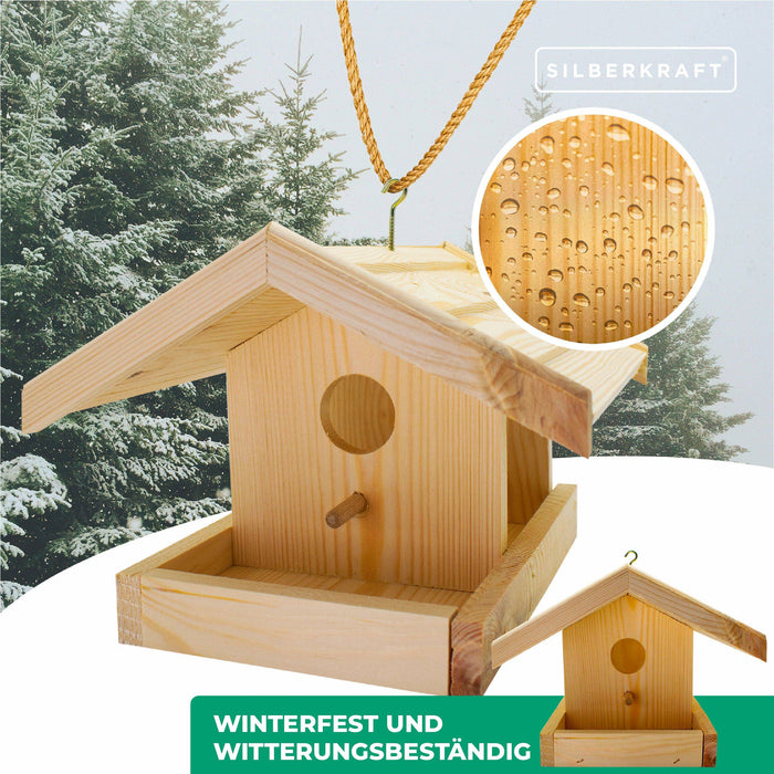 DIY Vogelhaus zum Aufhängen - Silberkraft