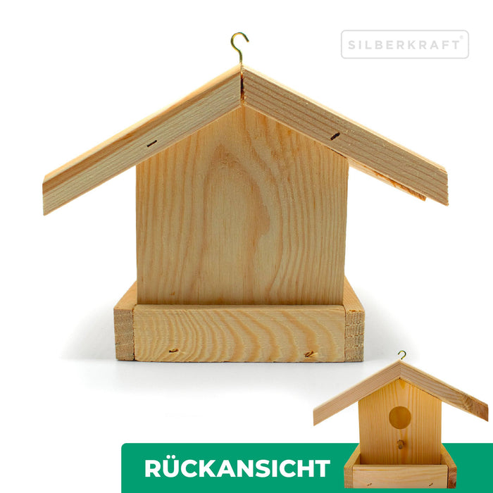 DIY Vogelhaus zum Aufhängen - Silberkraft