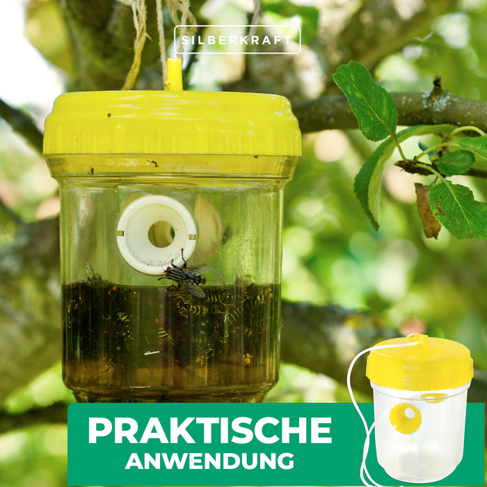 Wespenfalle Set - Silberkraft